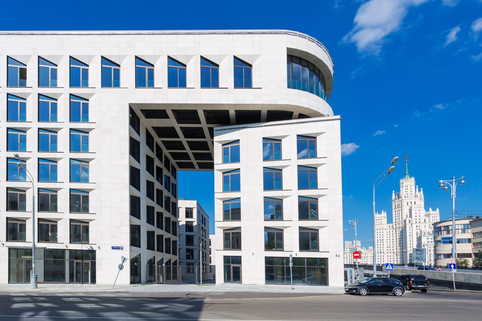 Архитектура готового комплекса Balchug Residence