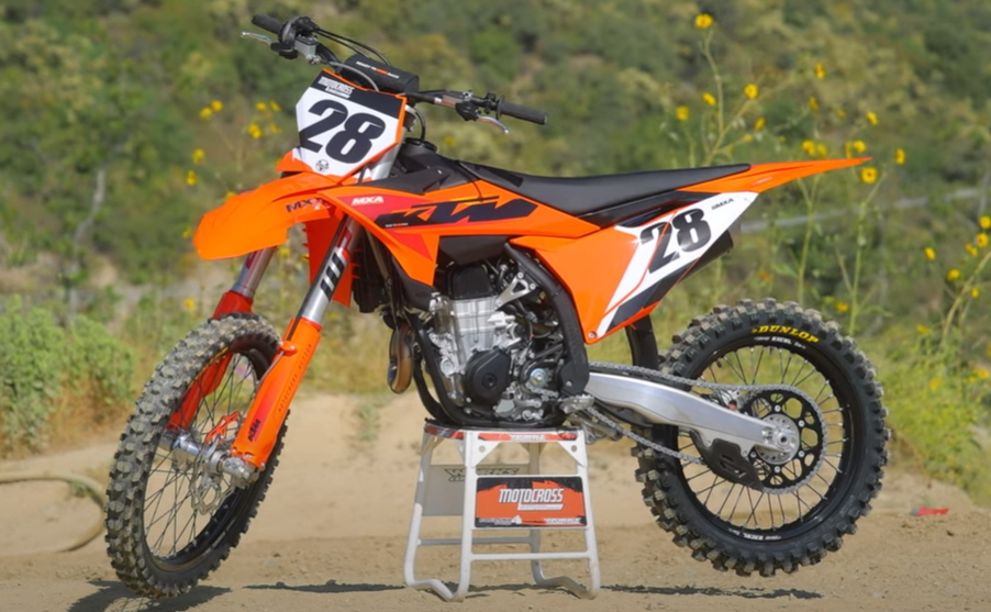 ВИДЕО Тест KTM 450SXF 2025 года