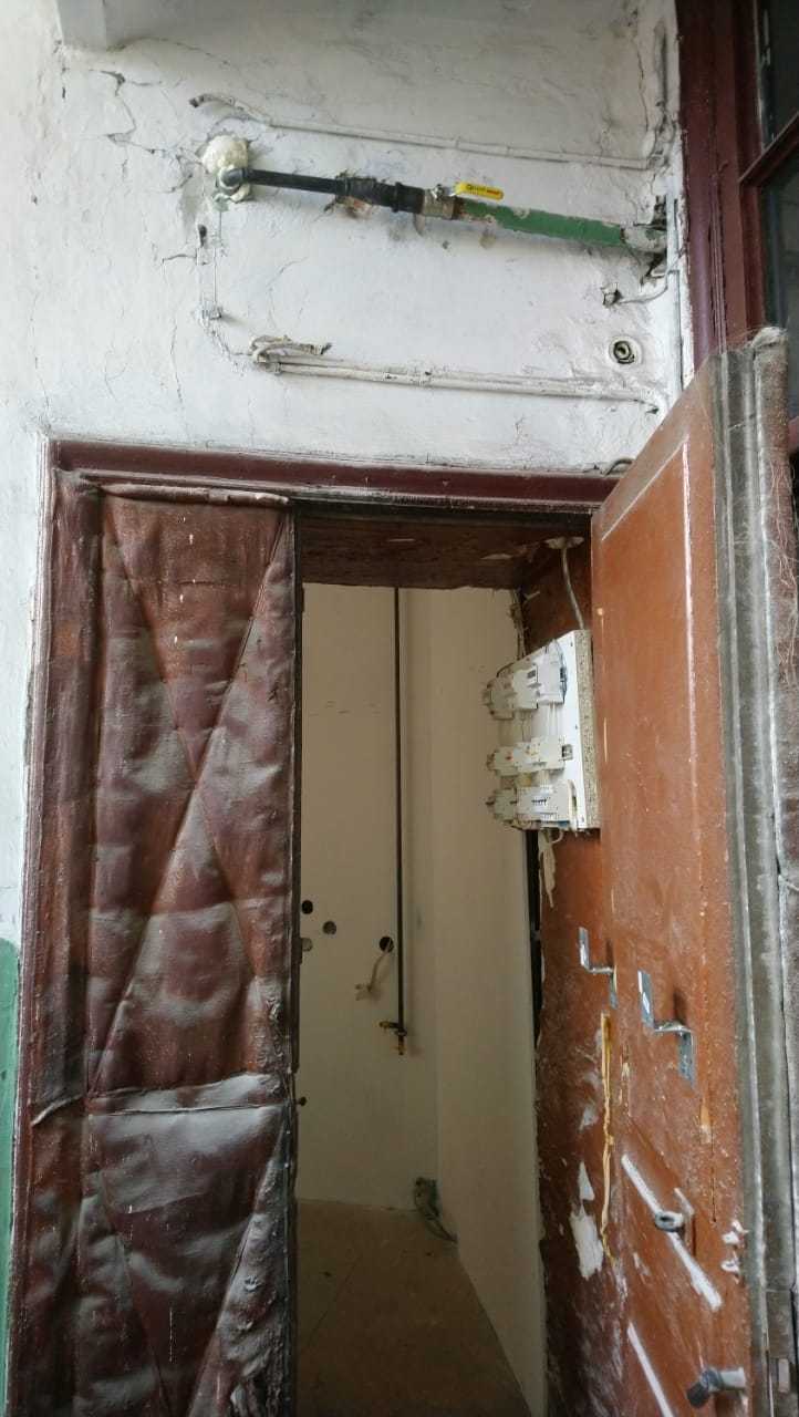 Замена газового крана в парадной