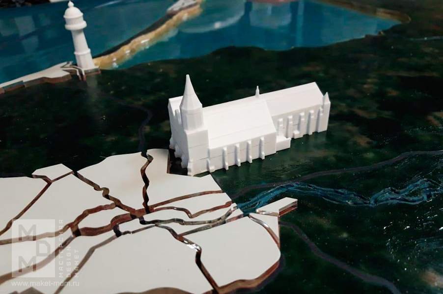 макет Калининградской области