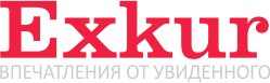 Логотип экскурсионного бюро «Экскур»