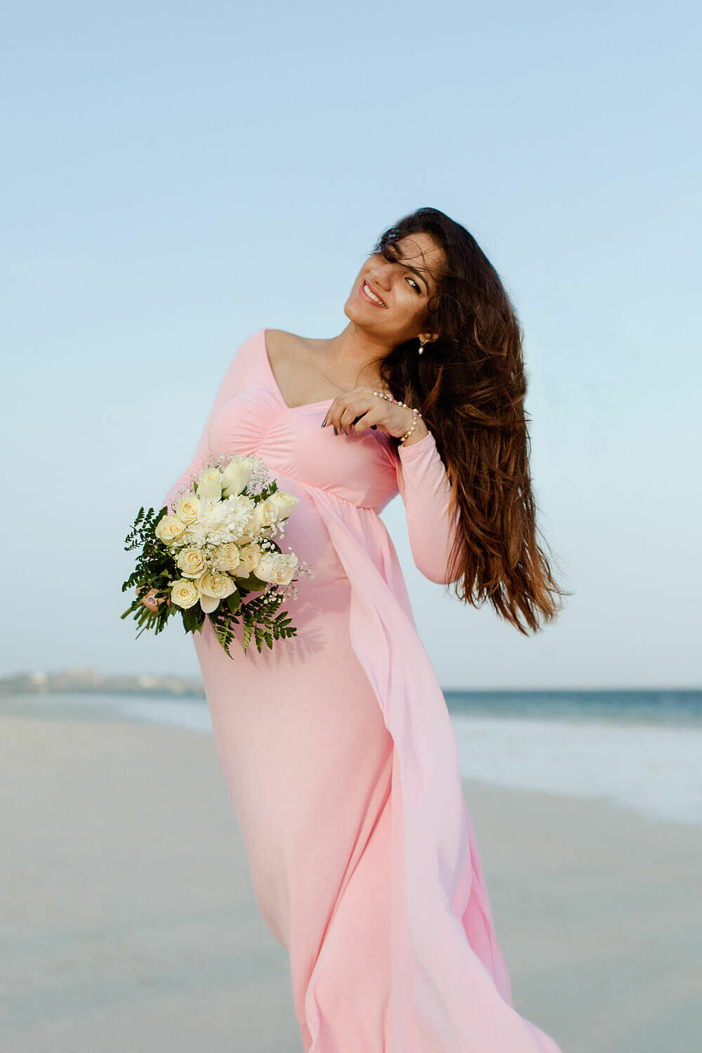 Capturing the Beauty of Motherhood: Maternity Photography on Mombasa's Jumeirah Beach