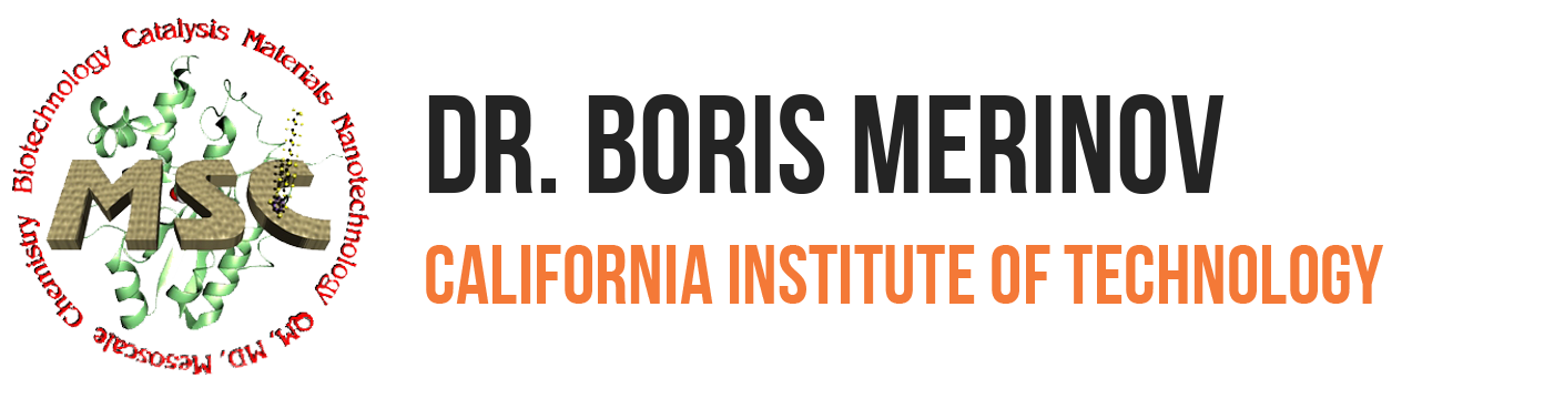  Dr. Boris Merinov 