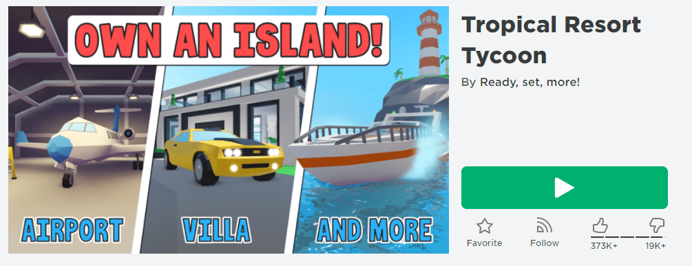 игра роблокс тайкун