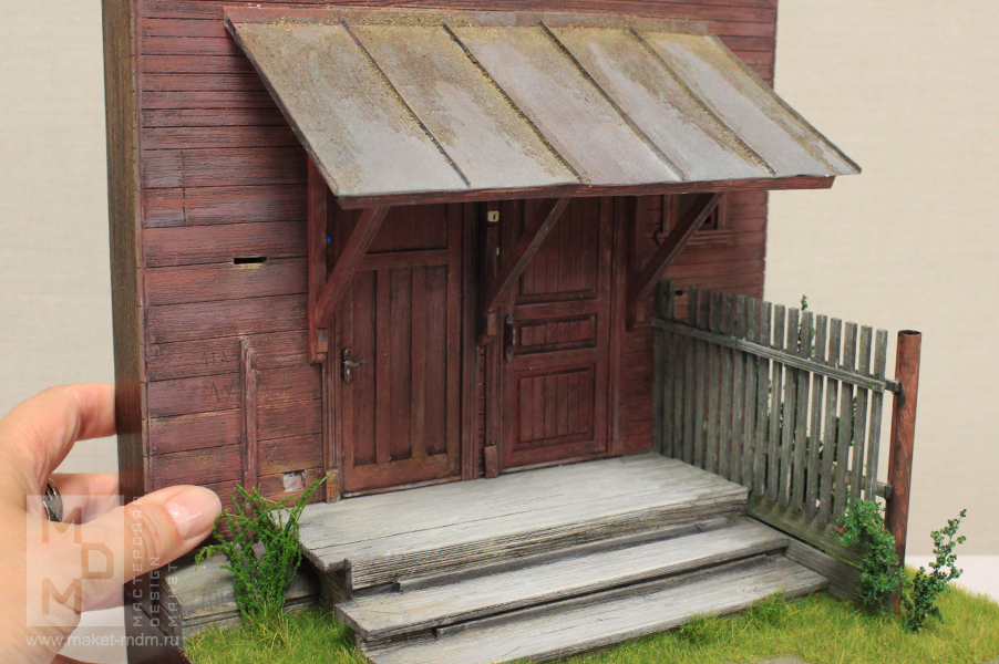 макет крыльца, макет в подарок