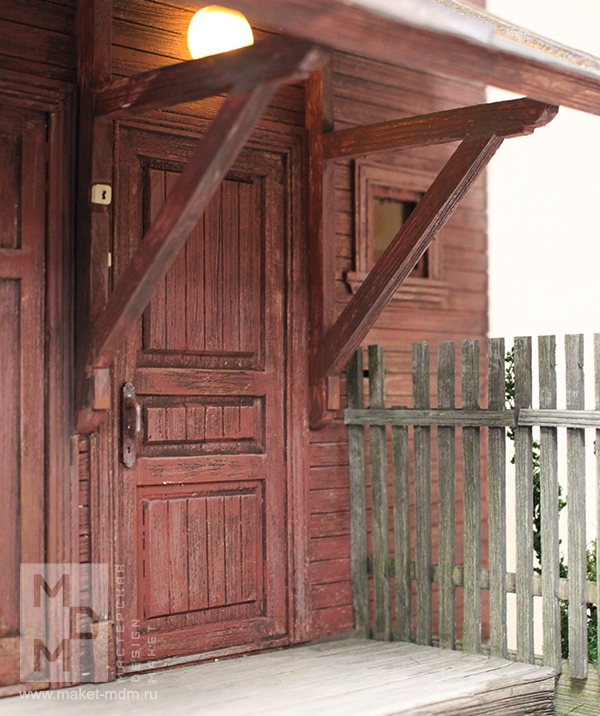 макет крыльца, макет в подарок