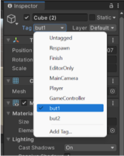 unity открытие двери