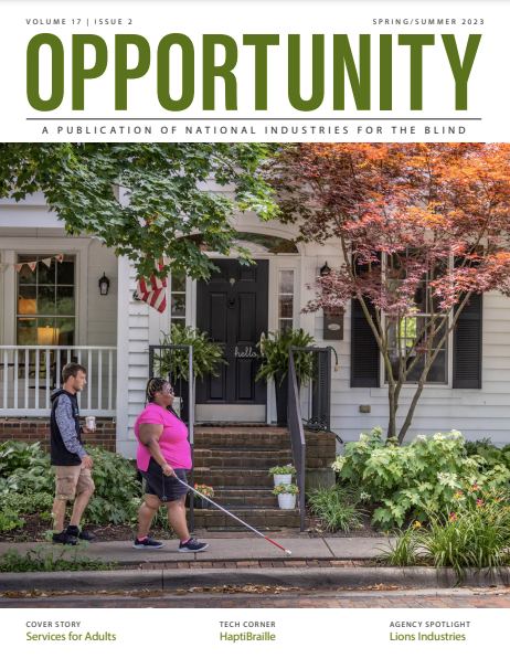 A photograph of the Opportunity magazine cover