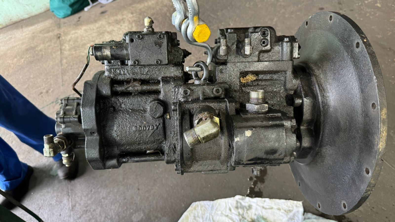 Ремонт гидронасоса Kawasaki K3V112
