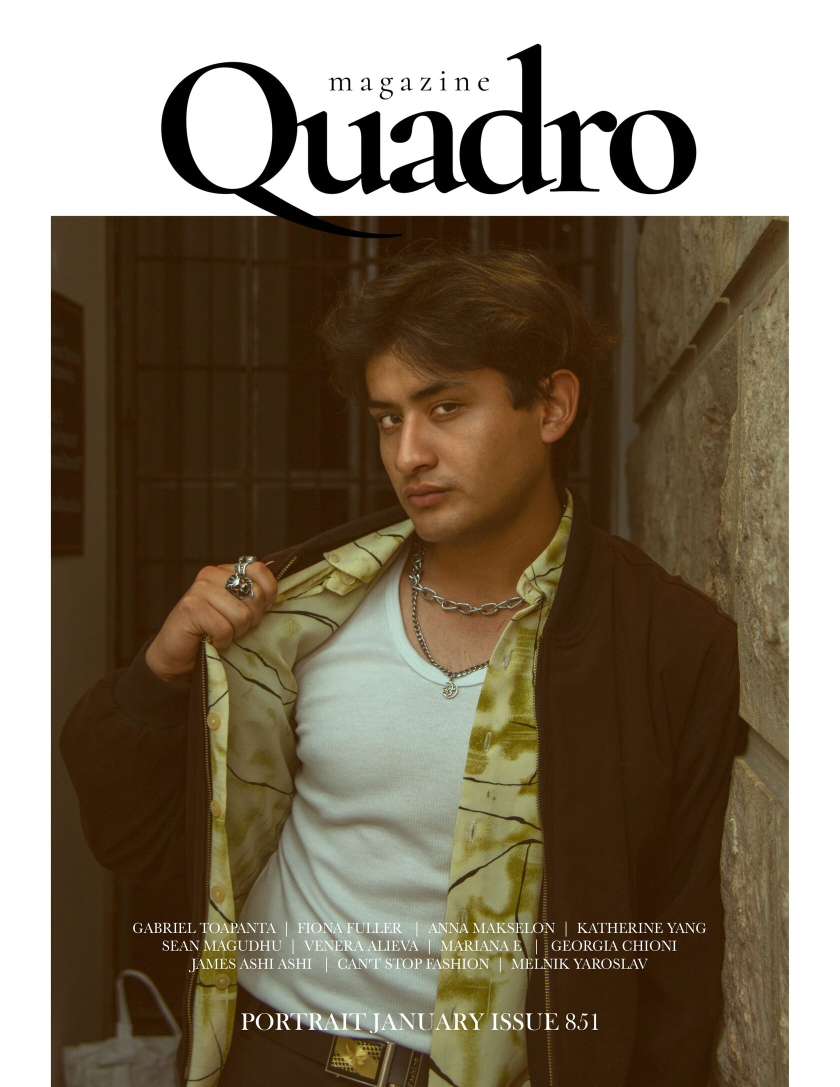 ksenya Vlad naked QUADRO MAGAZINE
