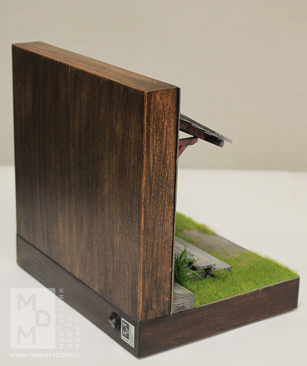 макет крыльца, макет в подарок