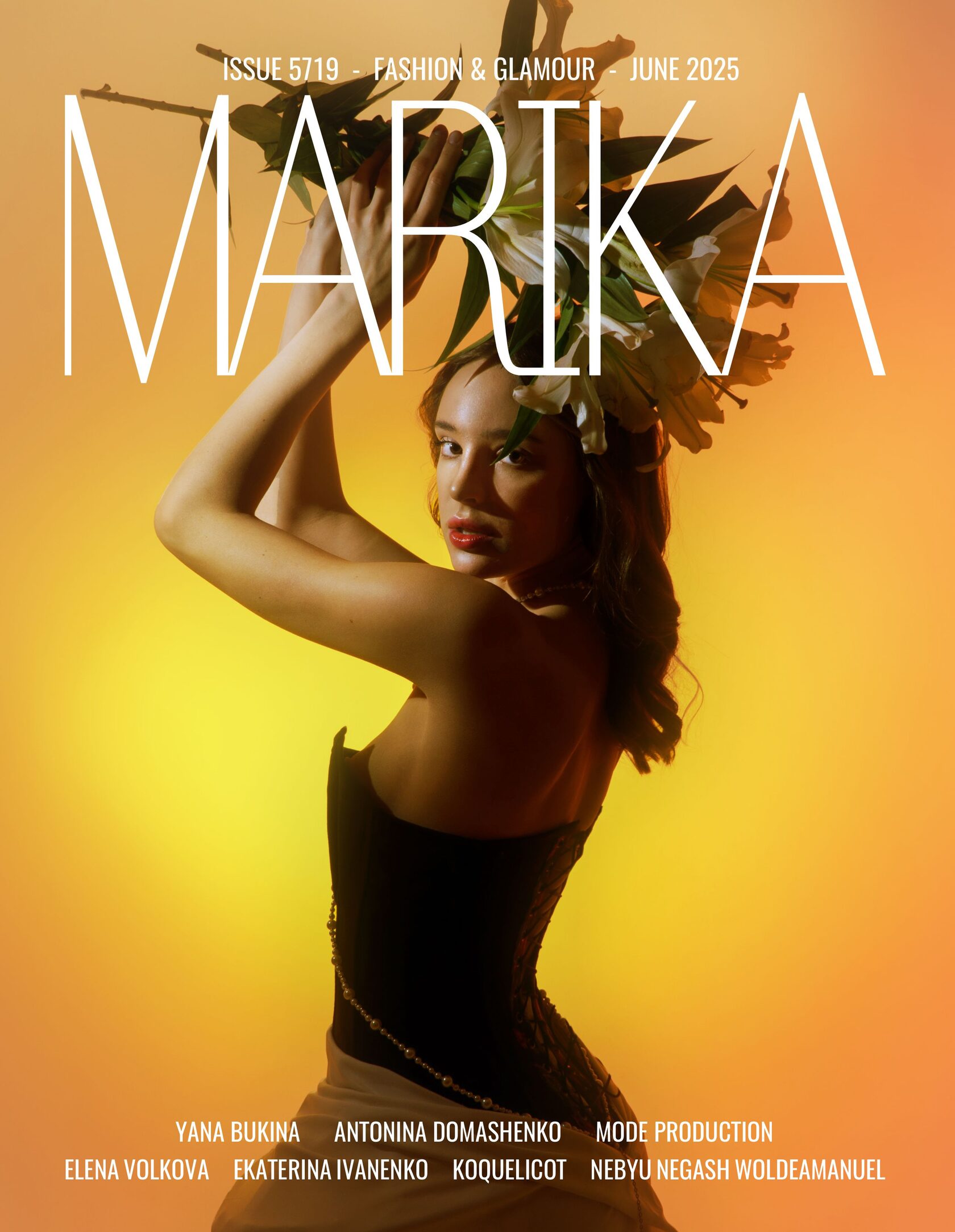 FASHION GLAMOUR MARIKA MAGAZINE 