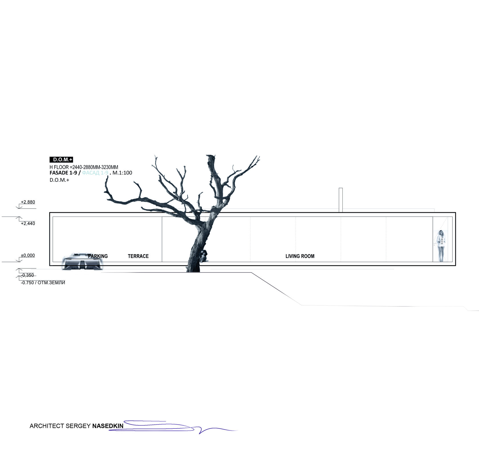 Архитектор Сергей Наседкин /SERGEY NASEDKIN /ARCH.625 / Проекты домов /  Интерьеры