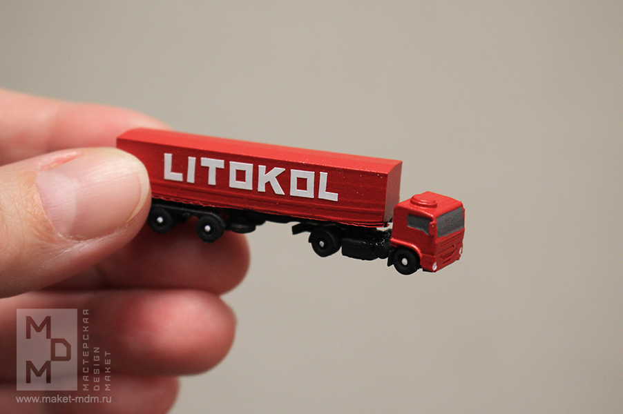 макет завода
