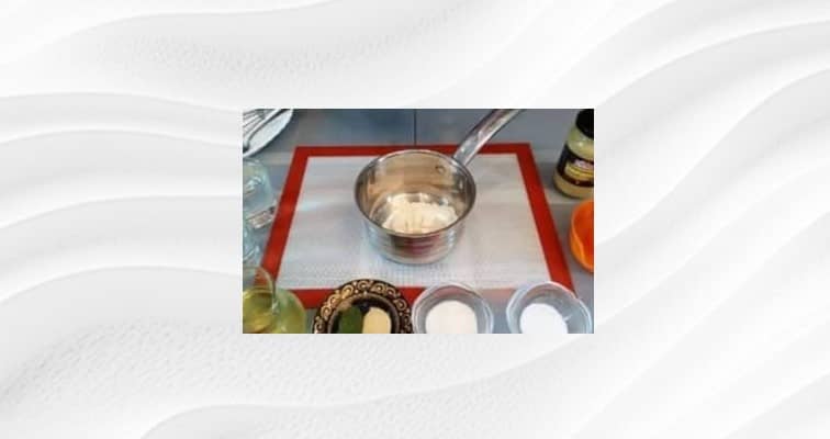 Приготовление домашнего постного майонеза с мукой: шаг 2