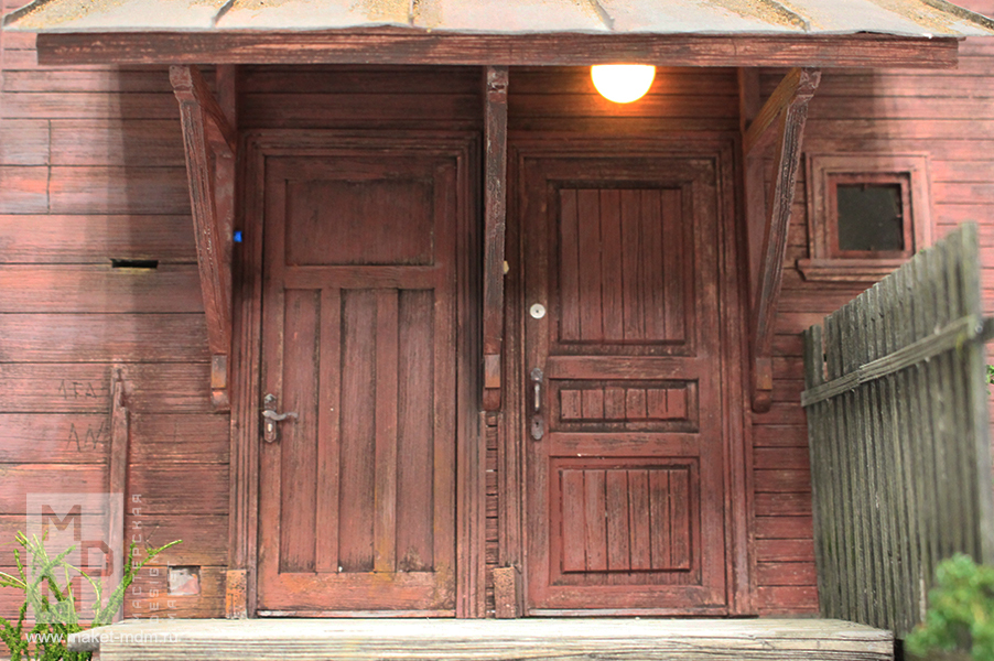 макет крыльца, макет в подарок