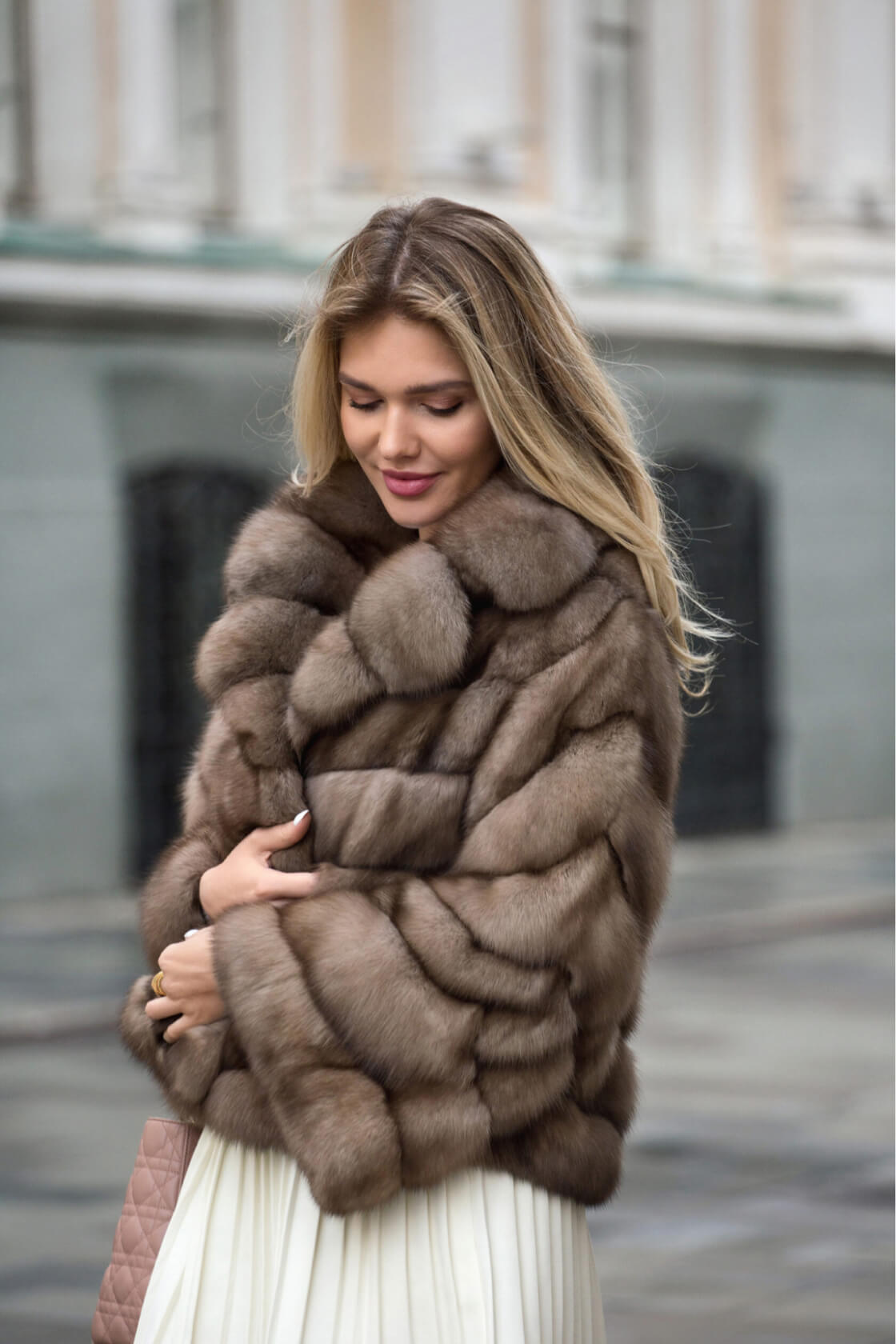купить полушубок из соболя в москве