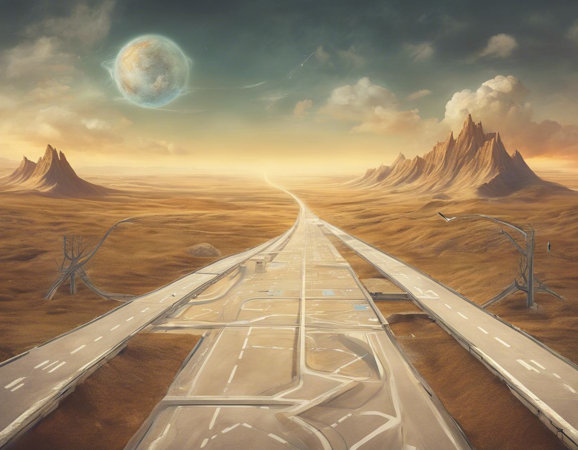 набор инструментов цифрового маркетинга на столе с плавающими над ним иконками социальных сетей