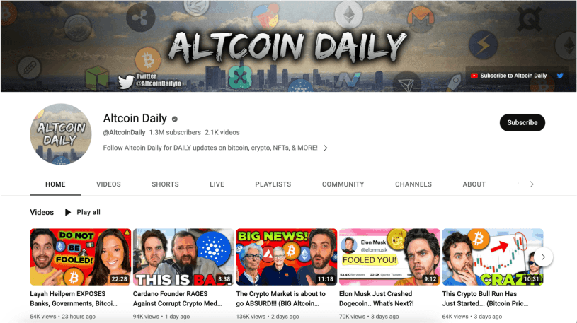 Altcoin Daily