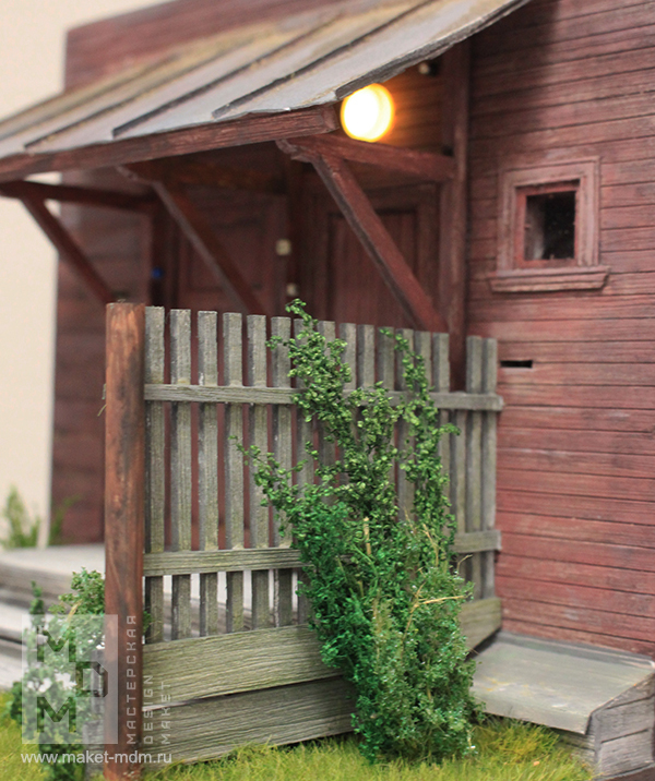 макет крыльца, макет в подарок