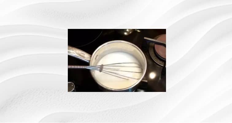 Приготовление домашнего постного майонеза с мукой: шаг 3