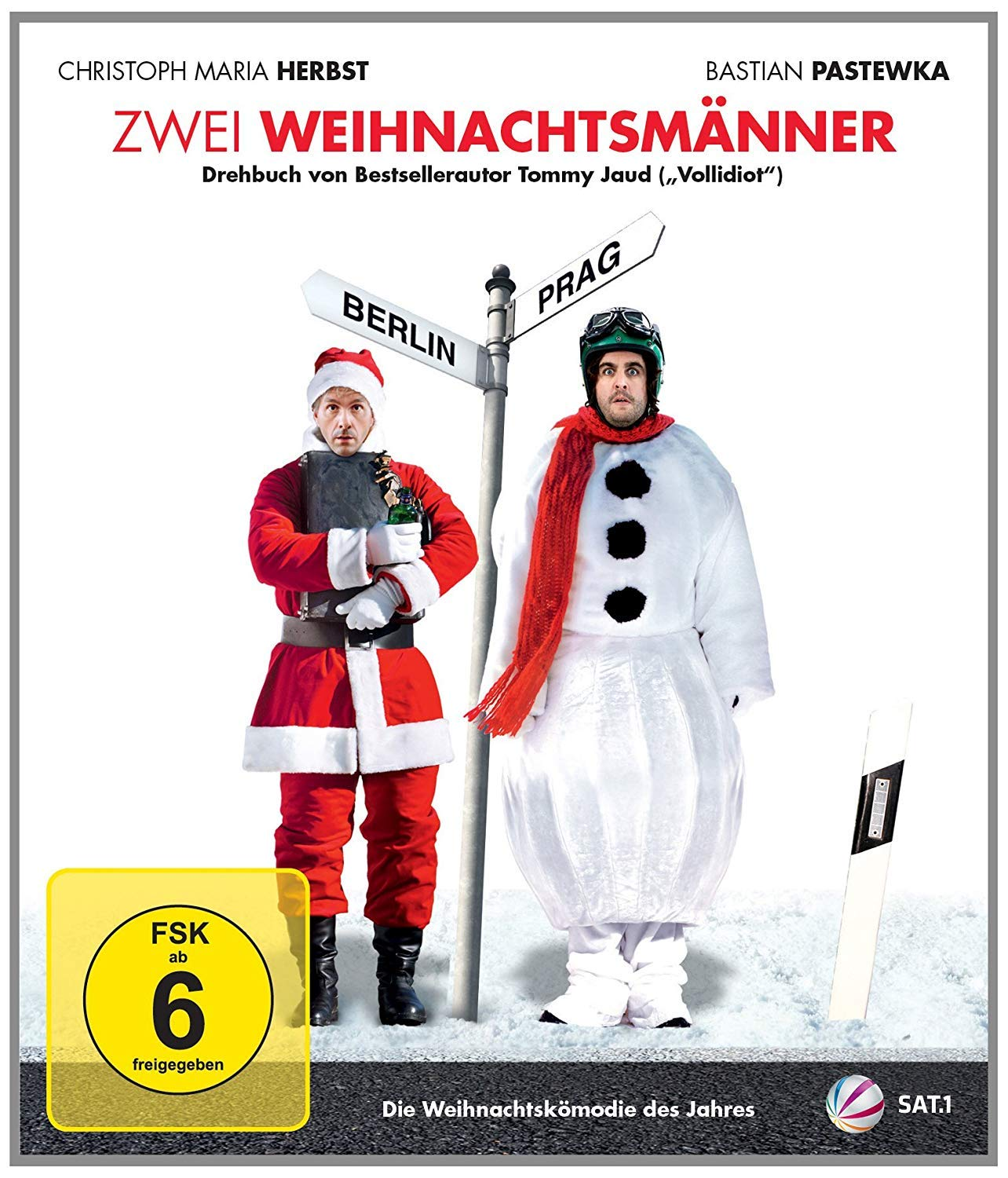 Zwei Weihnachtsmänner