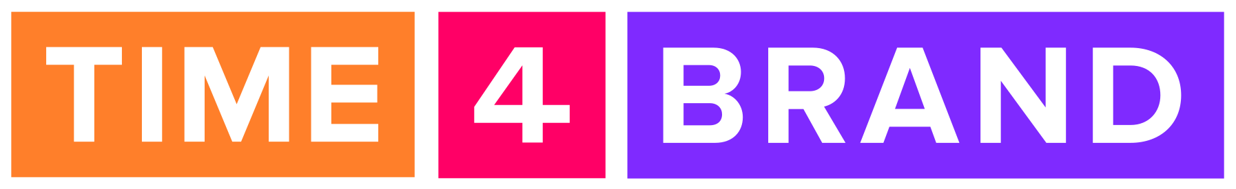 Time4brand логотип. Маркетинговая стратегия, брендинг, трендвочинг.