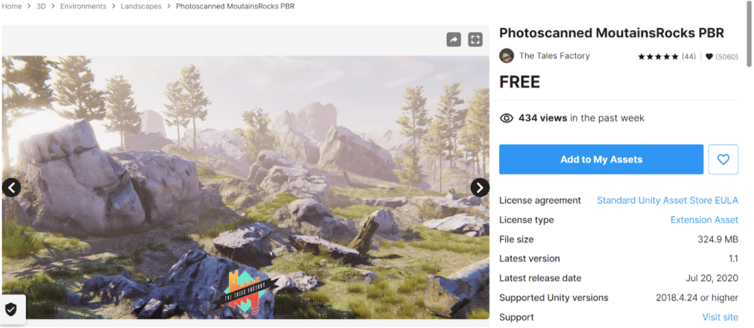 ассеты для unity