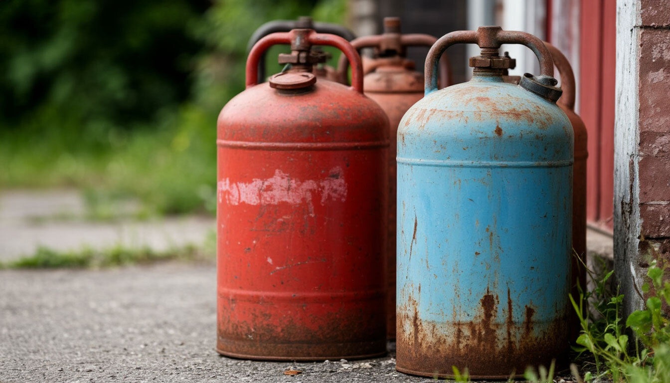 Старые газовые баллоны куда можно сдать