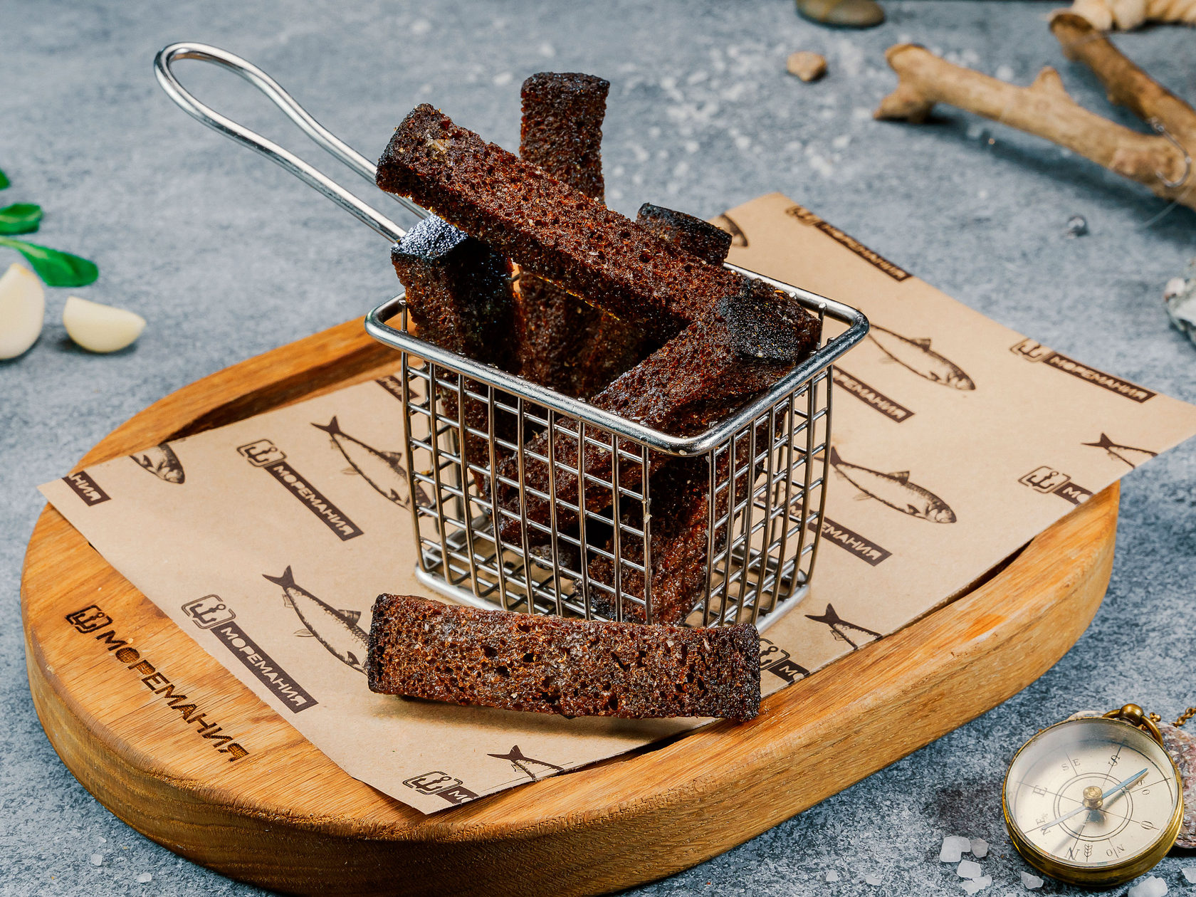 Гренки из бородинского хлеба с чесноком – пошаговый рецепт с фото