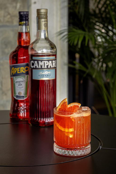 Alcolgic cocktails at the apartment complex in Montenegro
