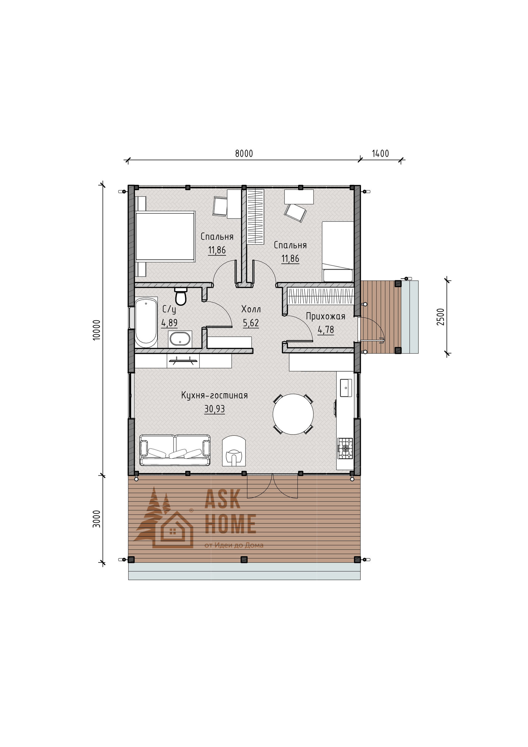 Каталог домокомплектов THERMOWOOD