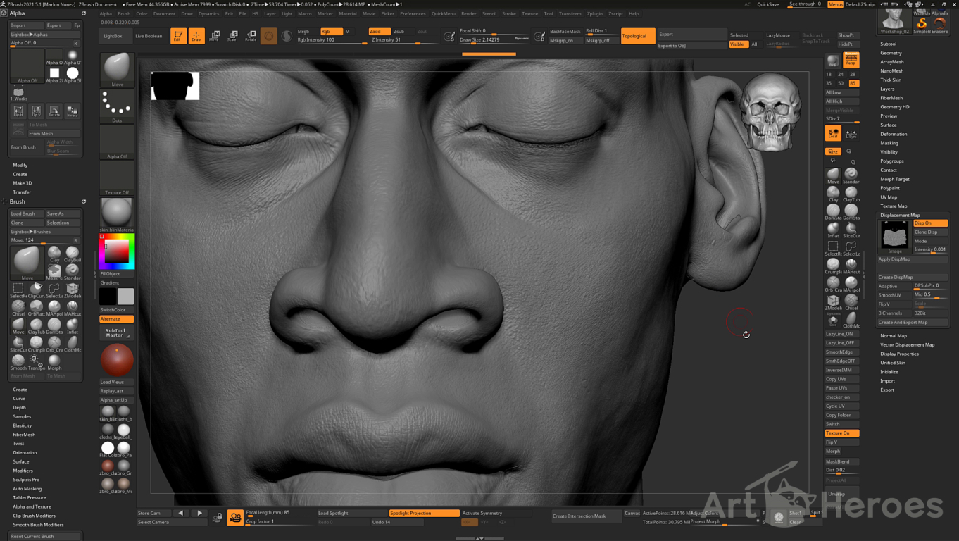 zbrush custom brushes – dannie carlone torrent