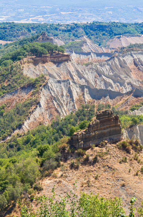 Италия. Холмы вокруг Civita di Bagnoregio