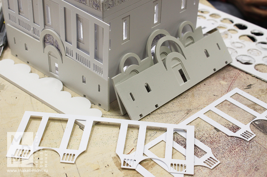 макет Александро-Невского собора