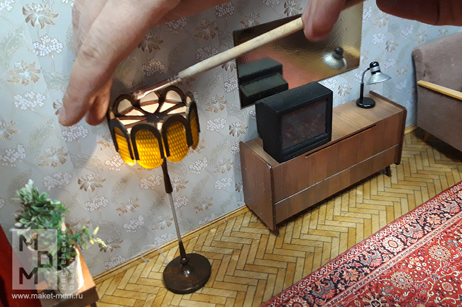 макет интерьера Петровы в гриппе 