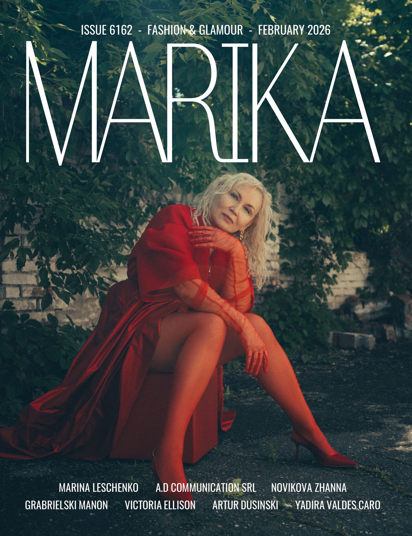FASHION GLAMOUR MARIKA MAGAZINE 