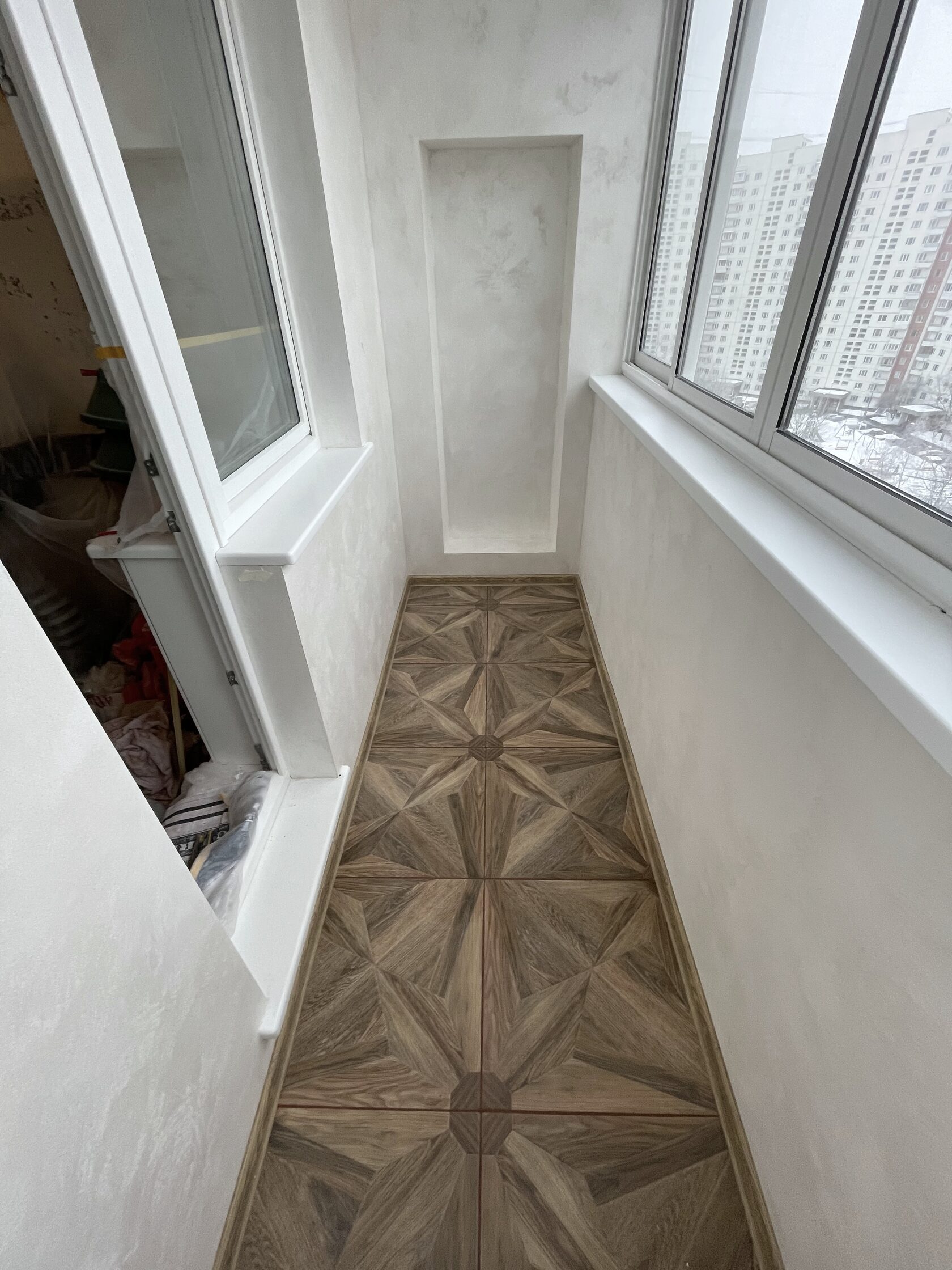 Сухая стяжка в лоджии. Насыпной пол кнауф на лоджии, балконе