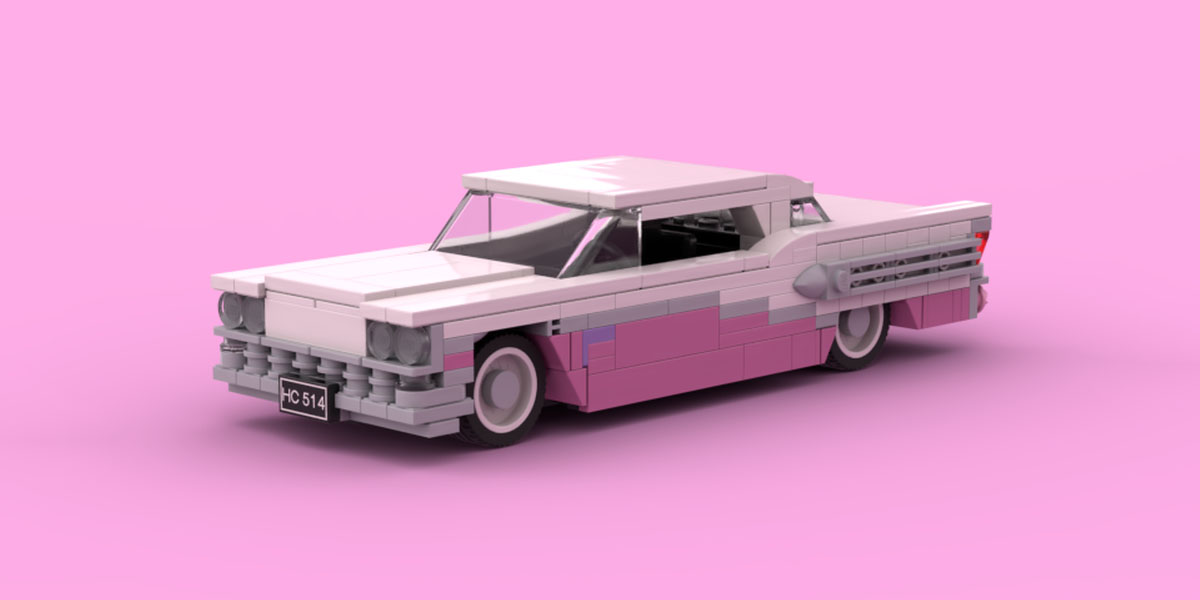 LEGO самоделка: 1958 Buick Rod Powell (рис. 1)