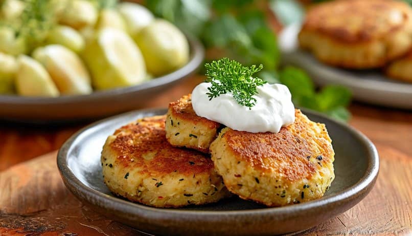 капустные котлеты с манкой и яйцом