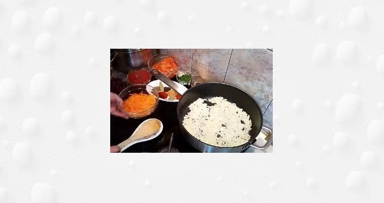Приготовление томатного супа с консервированной фасолью: шаг 4
