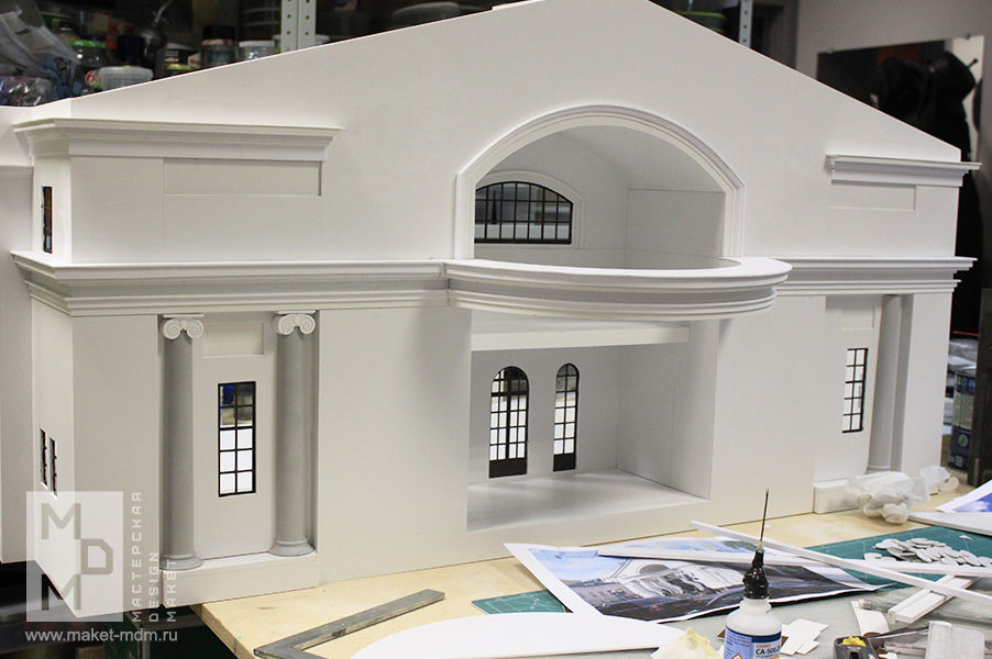 макет театра Современник