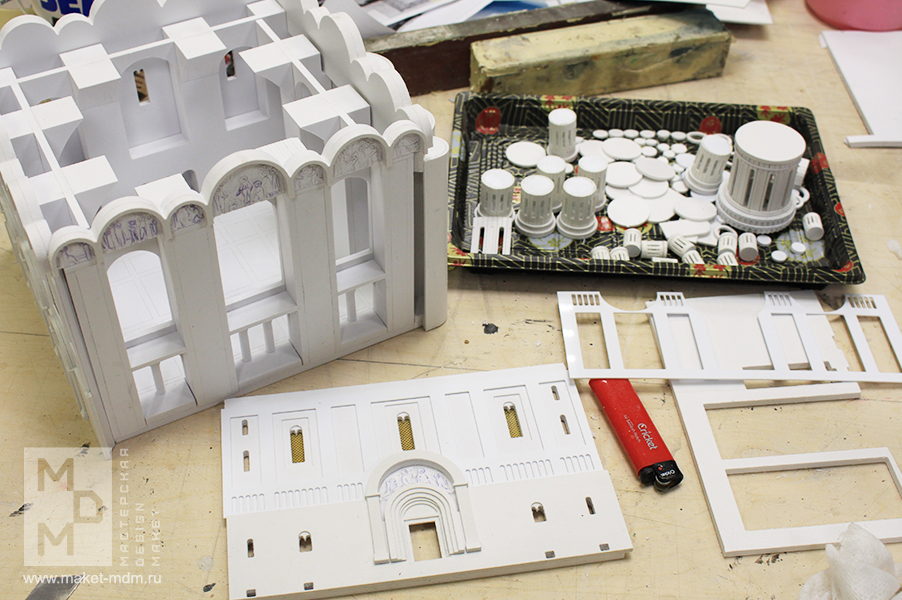 макет Александро-Невского собора