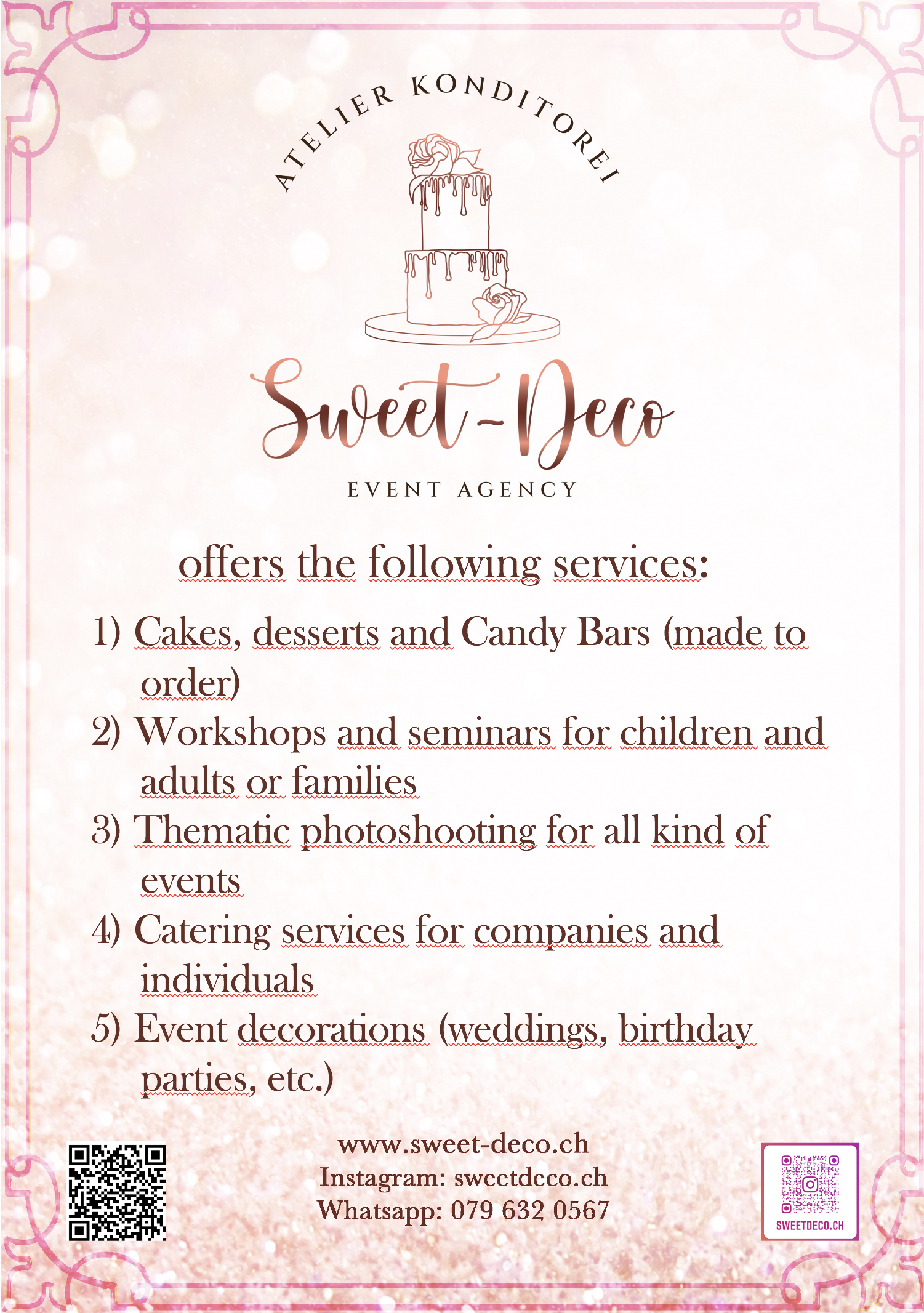 Sweet Deco Event Agency English