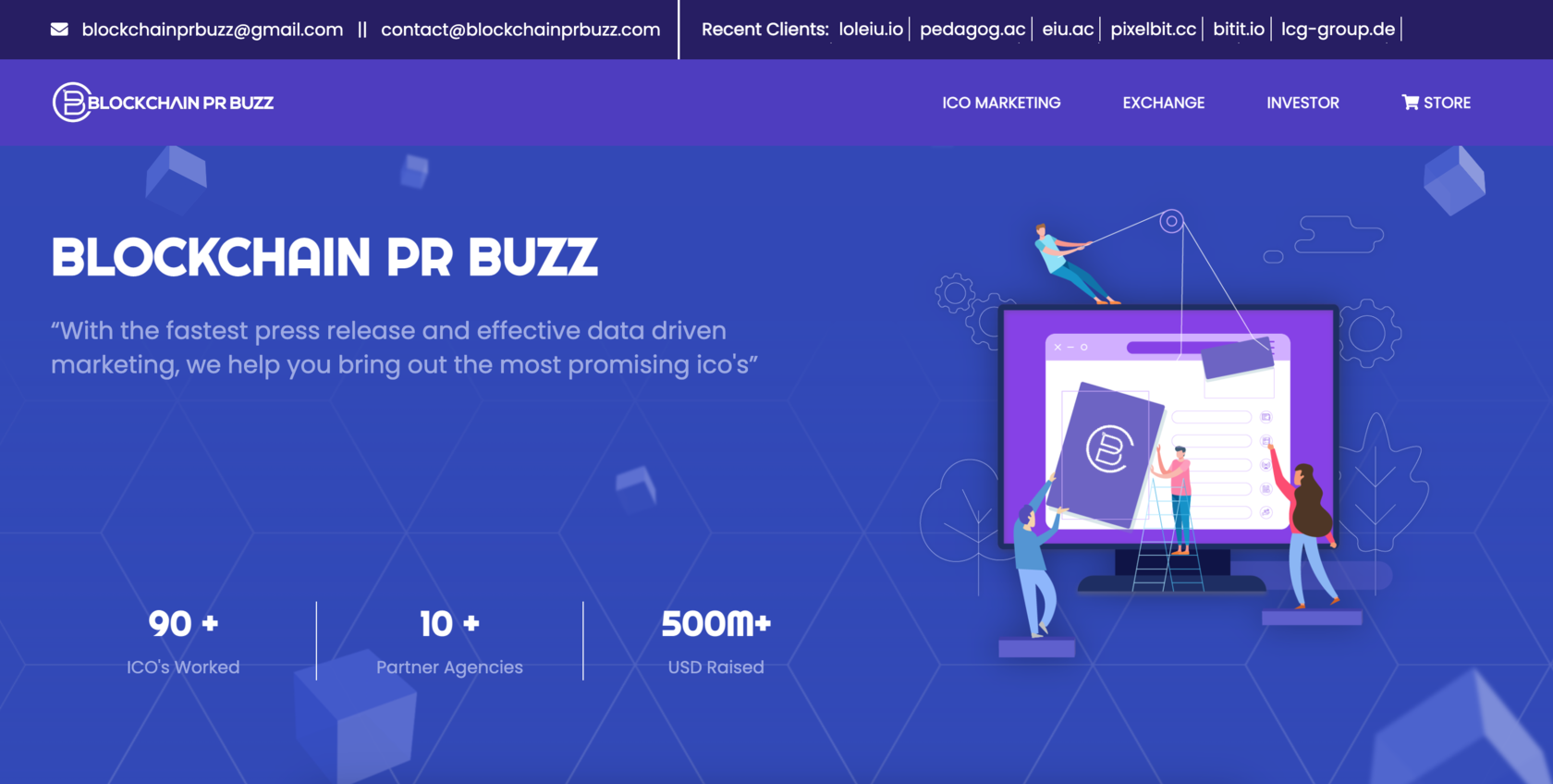 Blockchain PR Buzz
