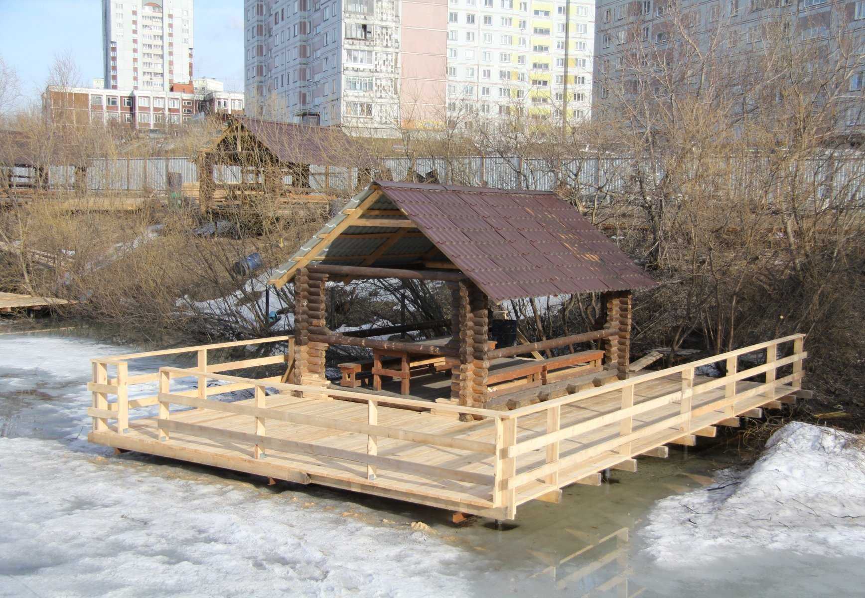 Озеро Спартак в Новосибирске: аренда беседок и бани - Спартак Lake