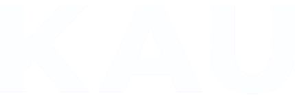 Белое лого КАУ, logo KAU