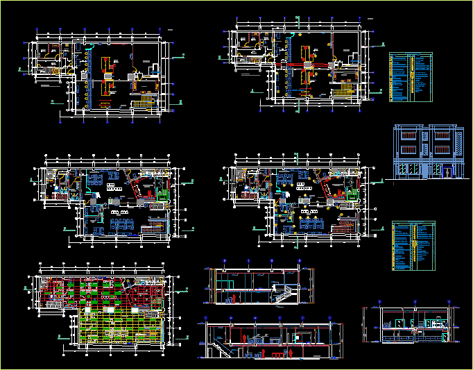 Облицовка фасада профлистом dwg