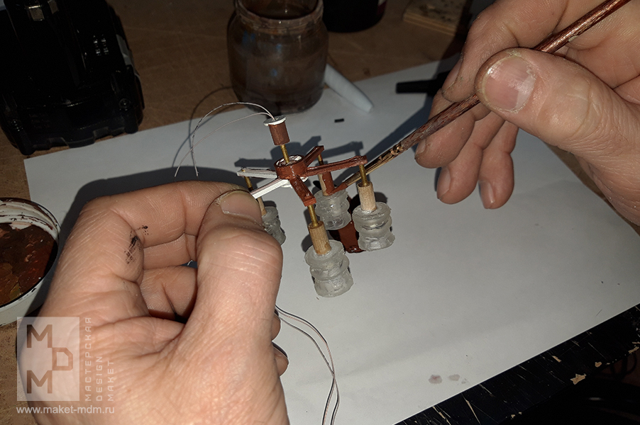 макет интерьера Петровы в гриппе 