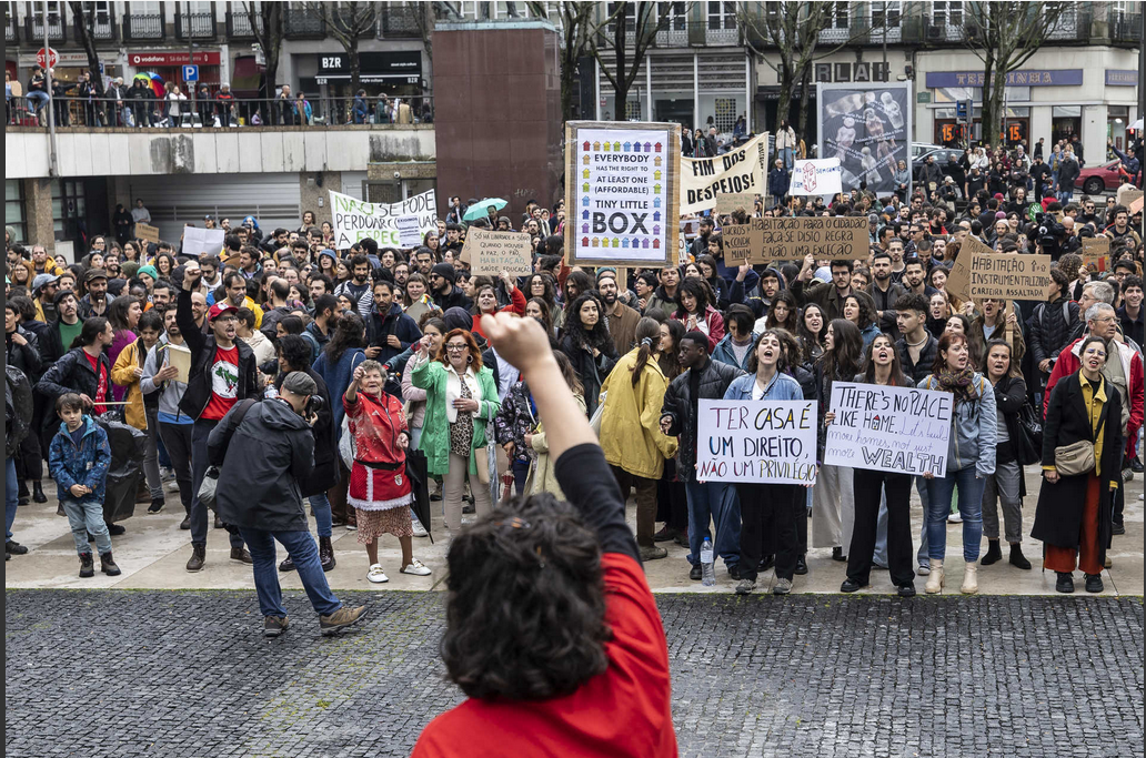 протесты против высокой аренды